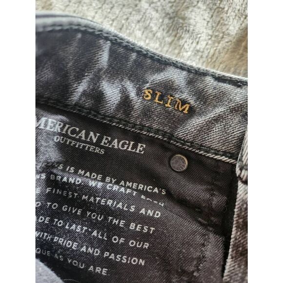American Eagle size 29x30 Extreme Flex Slim Men's Jeans - Picture 5 of 6